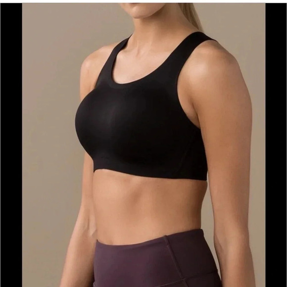 Lululemon Enlite Bra Weave High Support A-E Cups Black Size 34C - Picture 2 of 10